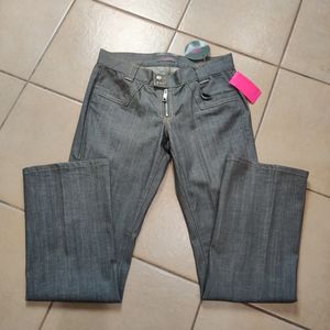 Justsweet Raw Gray Bootcut Jean NWT